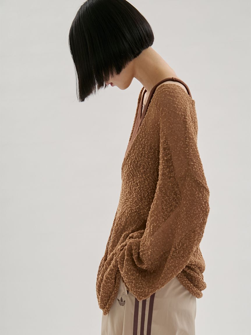 emmi atelier「ルーズニットプルオーバー」|ニット・セーター|