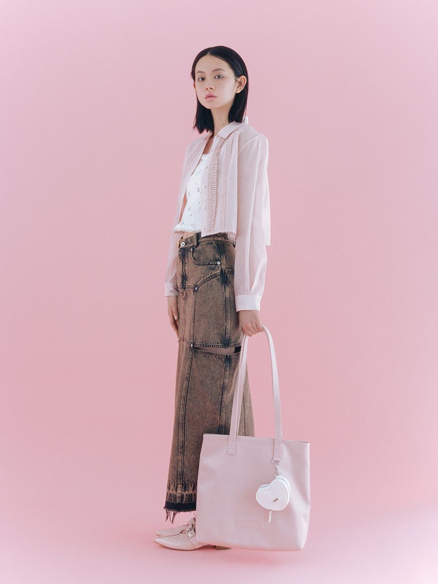 FURFUR「【WEB限定カラー】ダブルストラップバブーシュ」|パンプス|