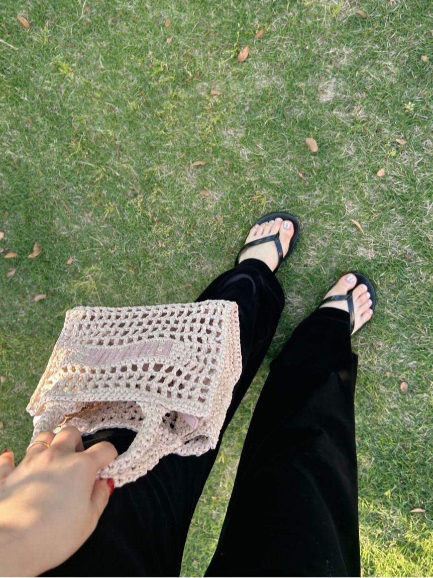 FURFUR「【限定カラー】ラフィアロゴトートバッグ」|トートバッグ|