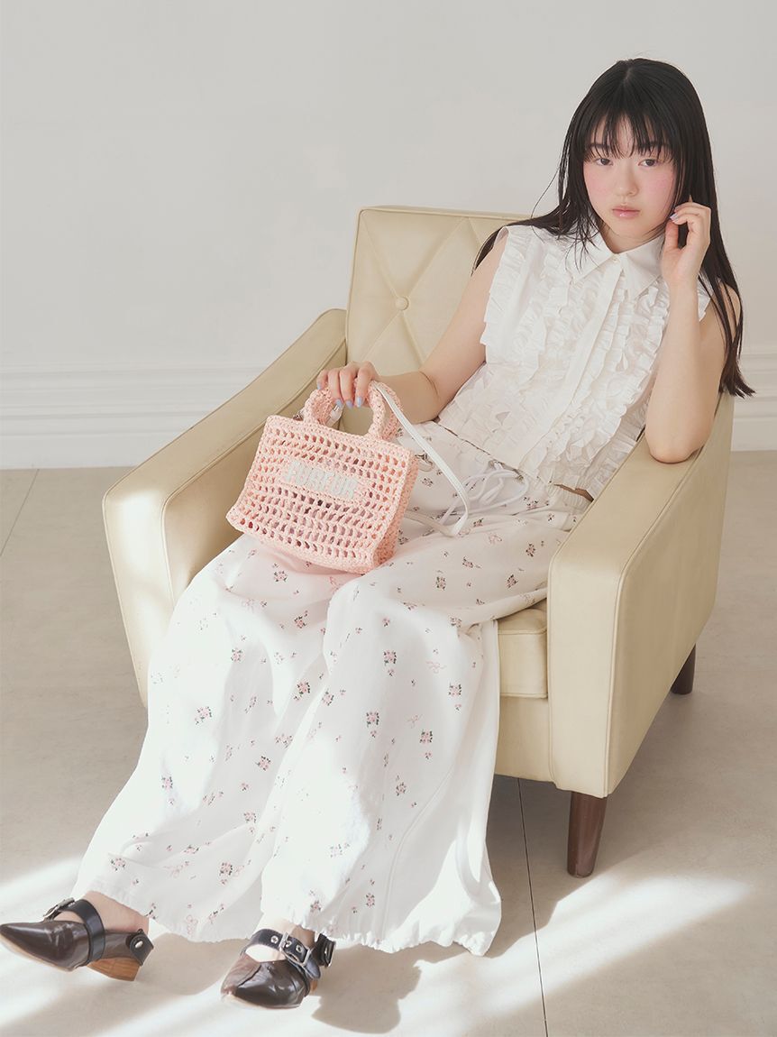 FURFUR「【限定カラー】ラフィアロゴトートバッグ」|トートバッグ|