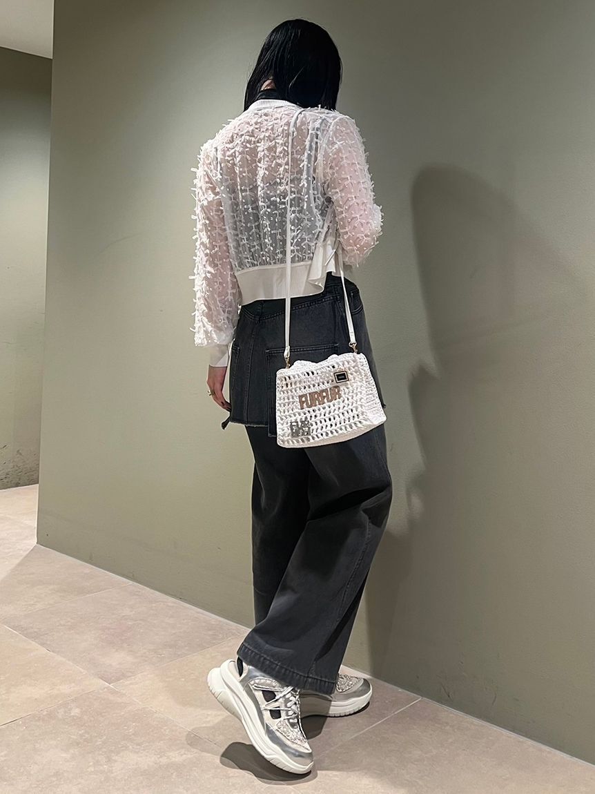 FURFUR「【限定カラー】ラフィアロゴトートバッグ」|トートバッグ|