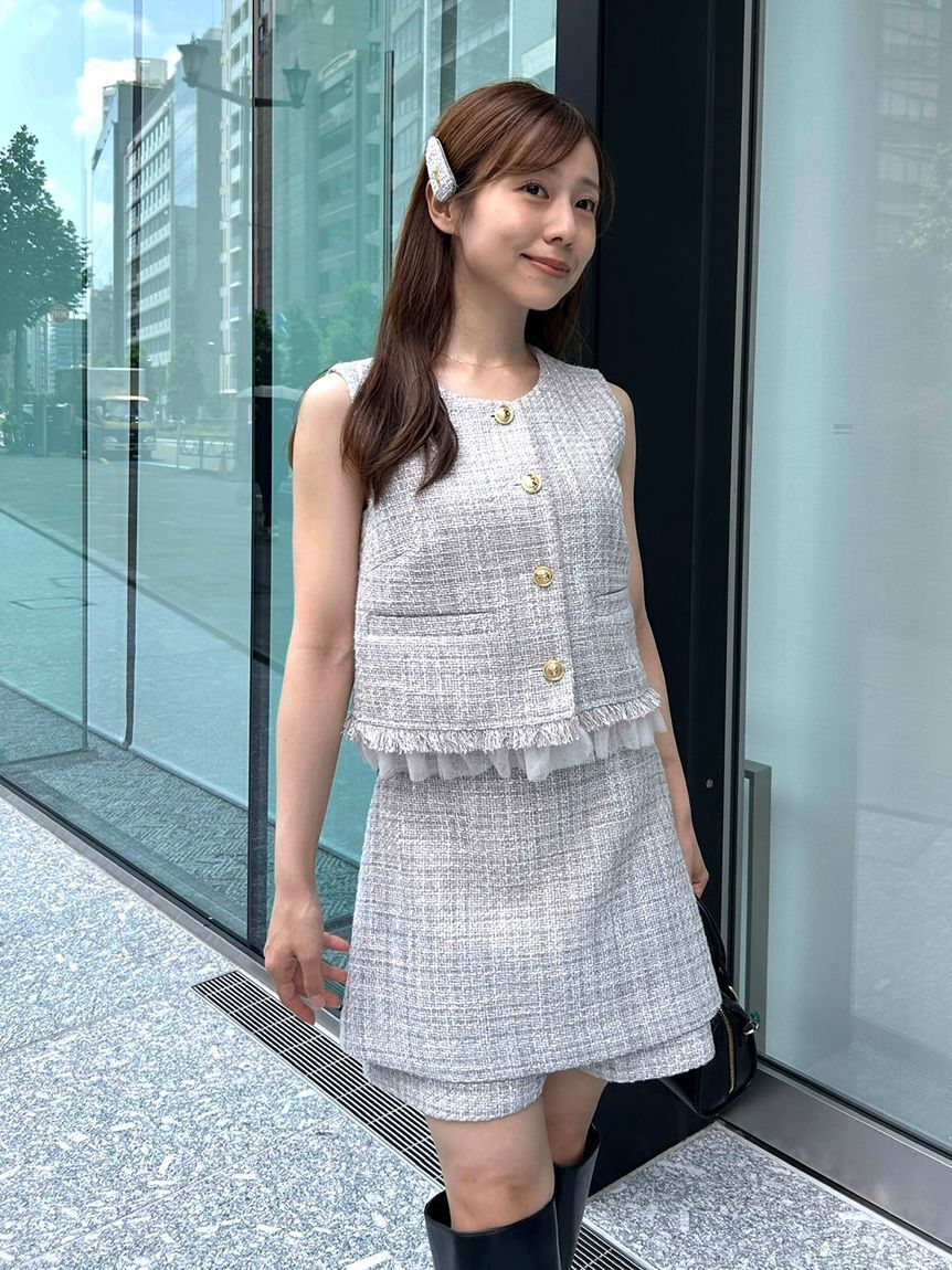 FURFUR「リボンカシメミニボストンバッグ」|ボストンバッグ|