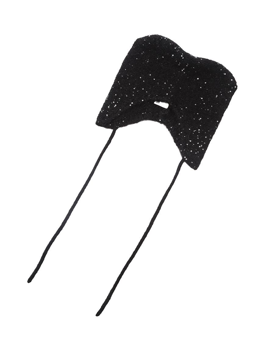 FURFUR「キャットライクビーニー」|ニット帽|BLK