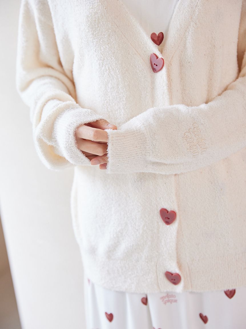 gelato pique「スムーズィーネップカーディガン」|ルームウェア|