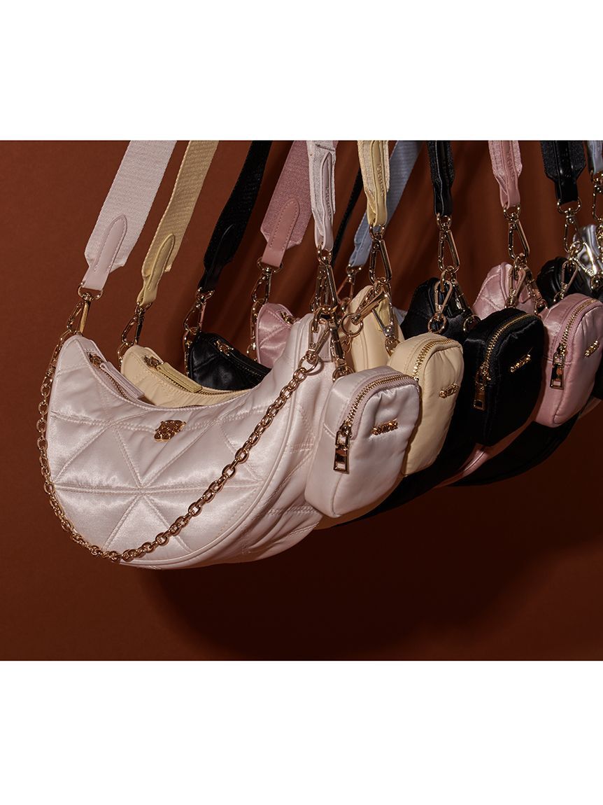 SNIDEL「【新色追加/WEB限定】マルチウェイムーンバッグ」|ショルダー・メッセンジャー|