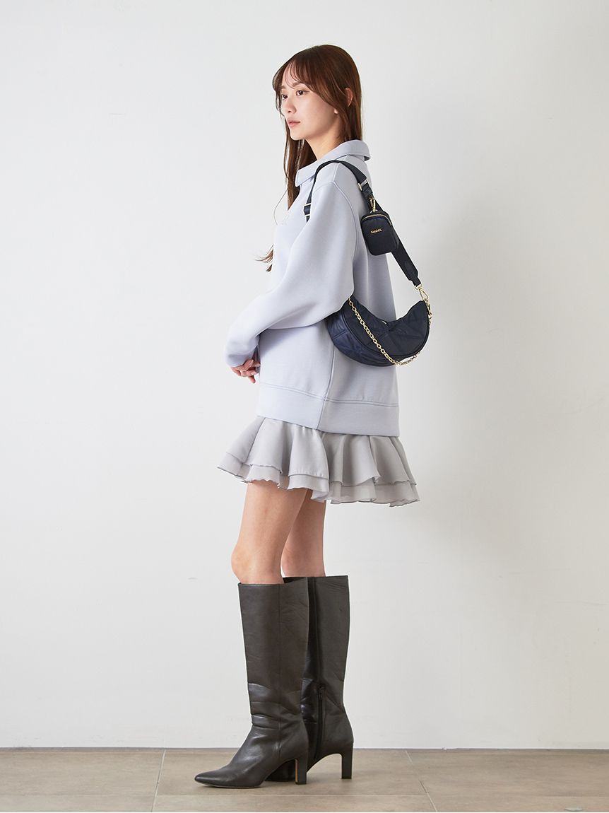 SNIDEL「【新色追加/WEB限定】マルチウェイムーンバッグ」|ショルダー・メッセンジャー|