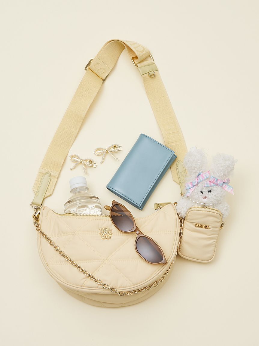 SNIDEL「【新色追加/WEB限定】マルチウェイムーンバッグ」|ショルダー・メッセンジャー|YEL