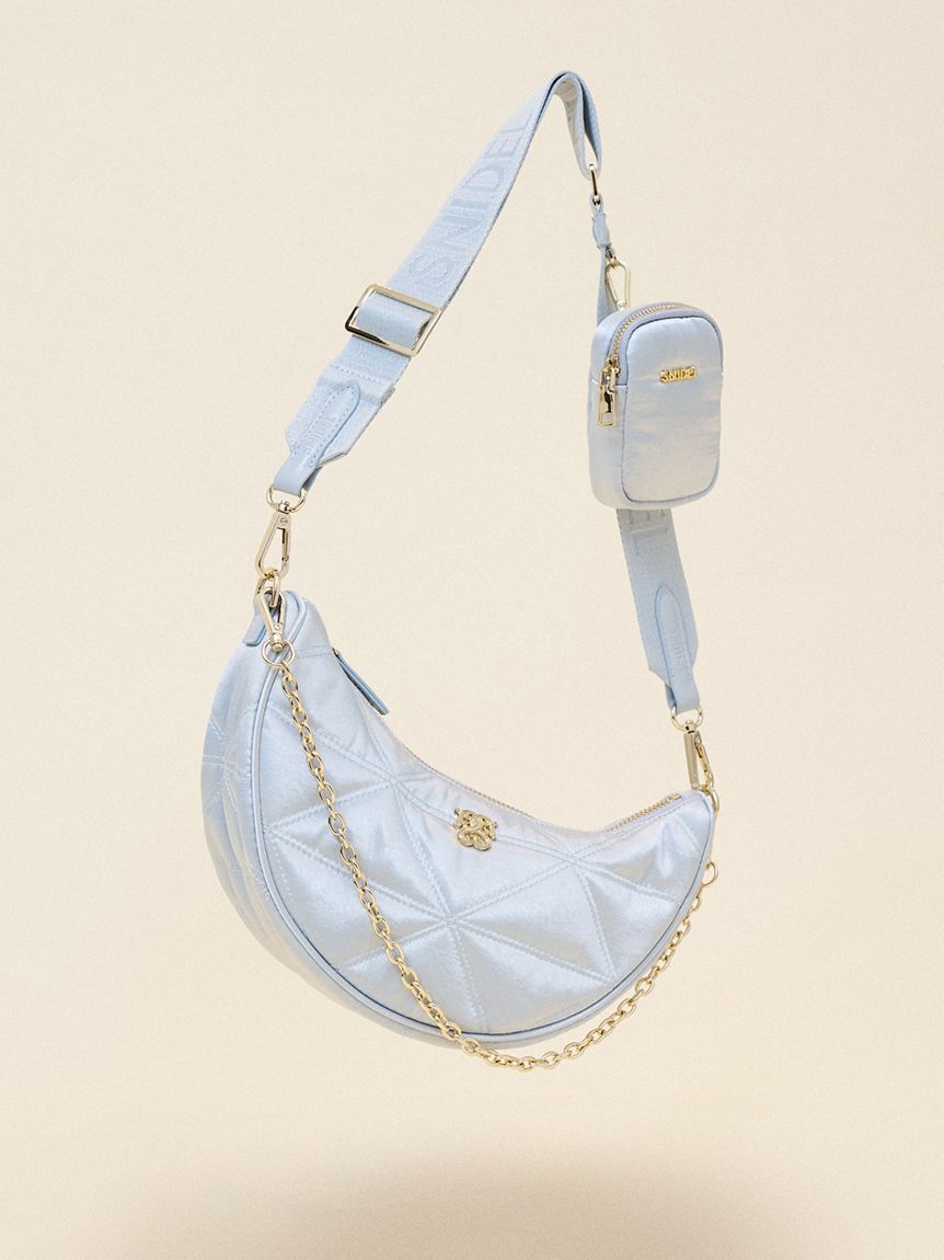 SNIDEL「【新色追加/WEB限定】マルチウェイムーンバッグ」|ショルダー・メッセンジャー|LBLU