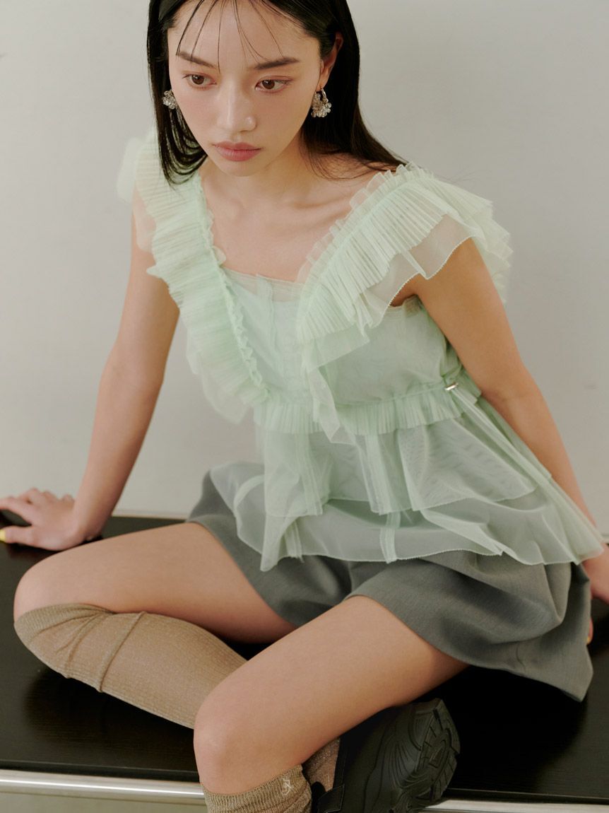 SNIDEL「Sustainableタックボリュームショートパンツ」|その他|