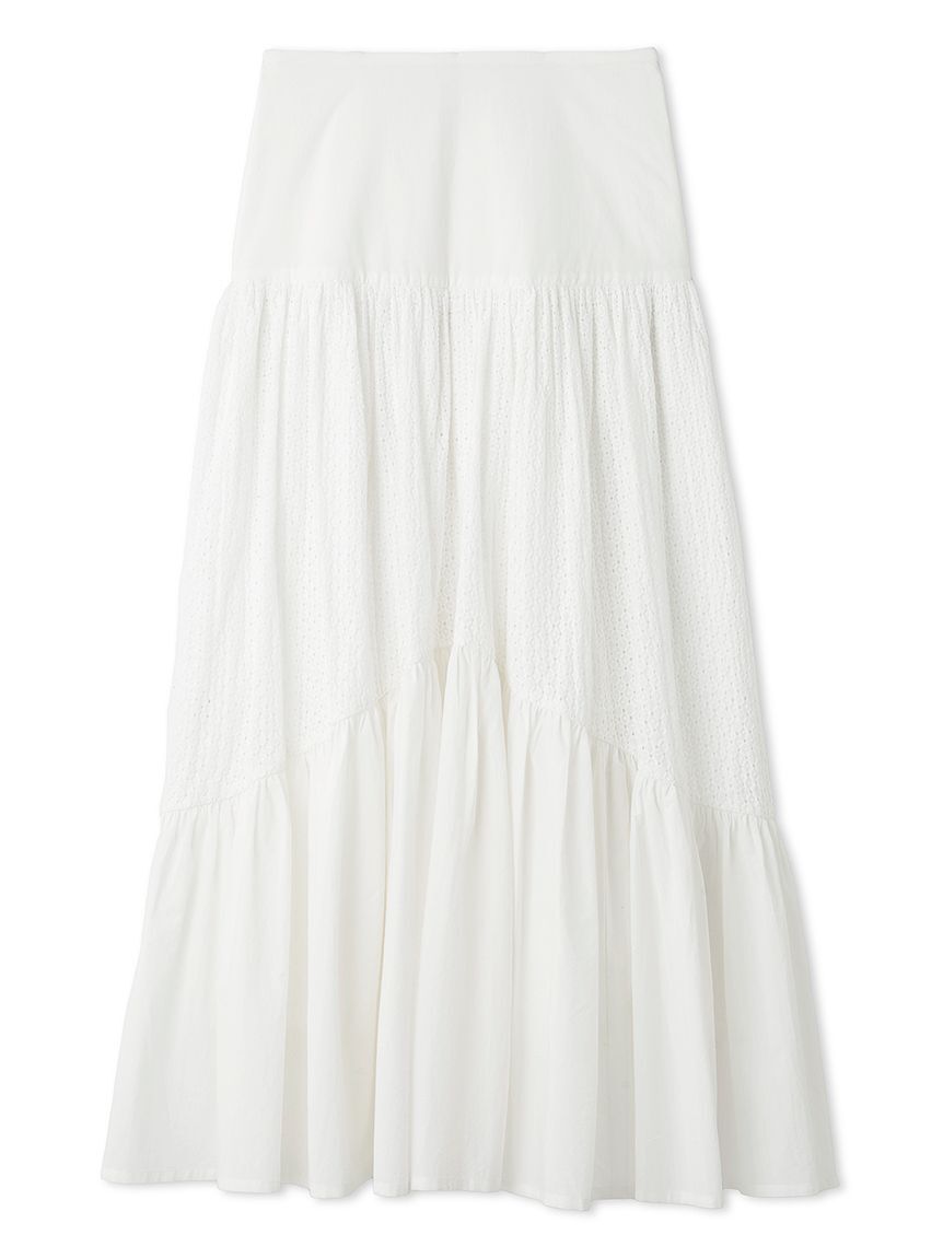 LILY BROWN Lingerie「【LILY BROWN Lingerie】コットンレースボリュームスカート」|スカート|