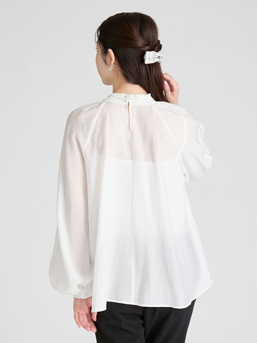 CELFORD「ビッグリボンセミシアーブラウス」|シャツ・ブラウス|