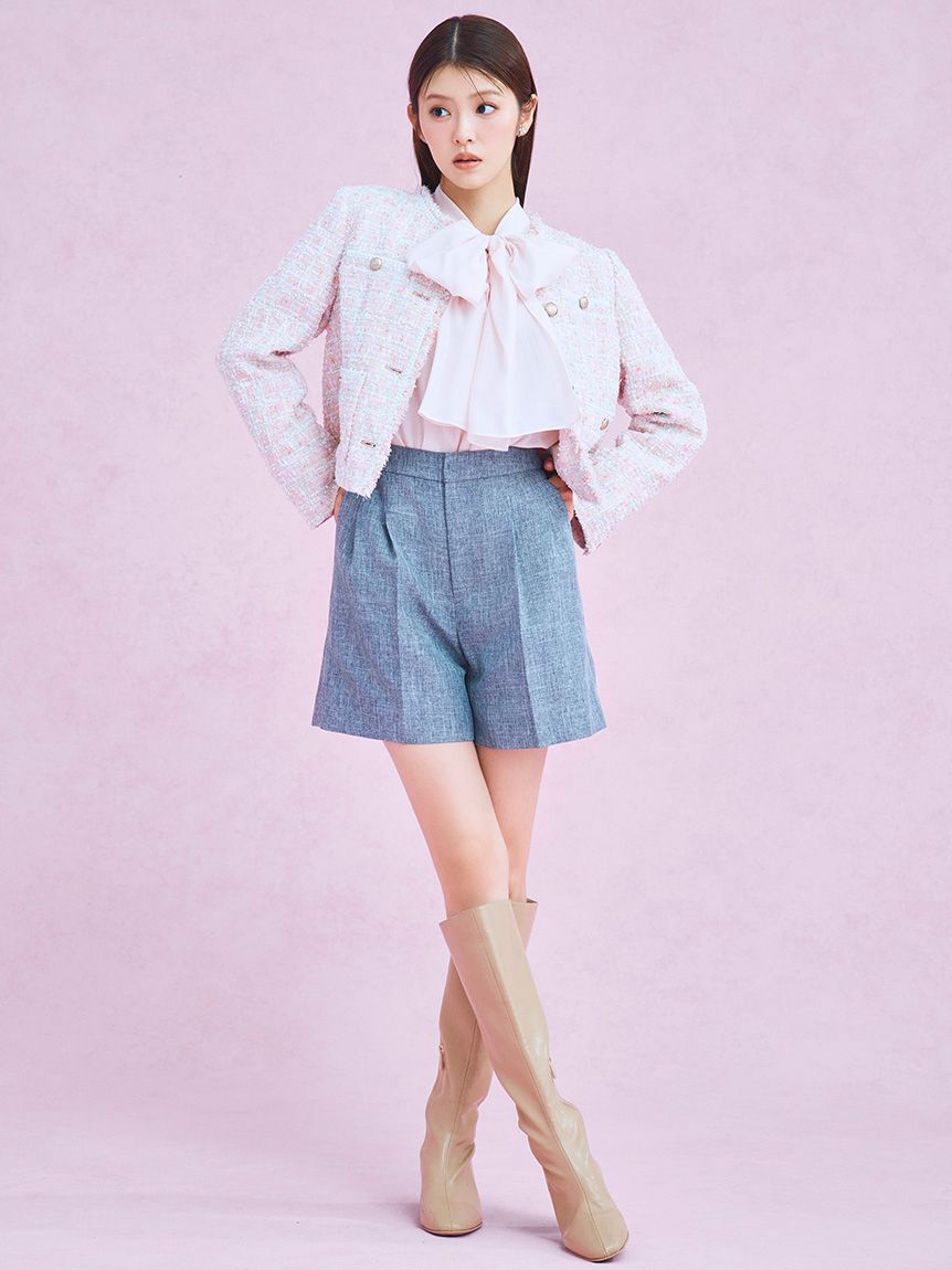 CELFORD「ビッグリボンセミシアーブラウス」|シャツ・ブラウス|