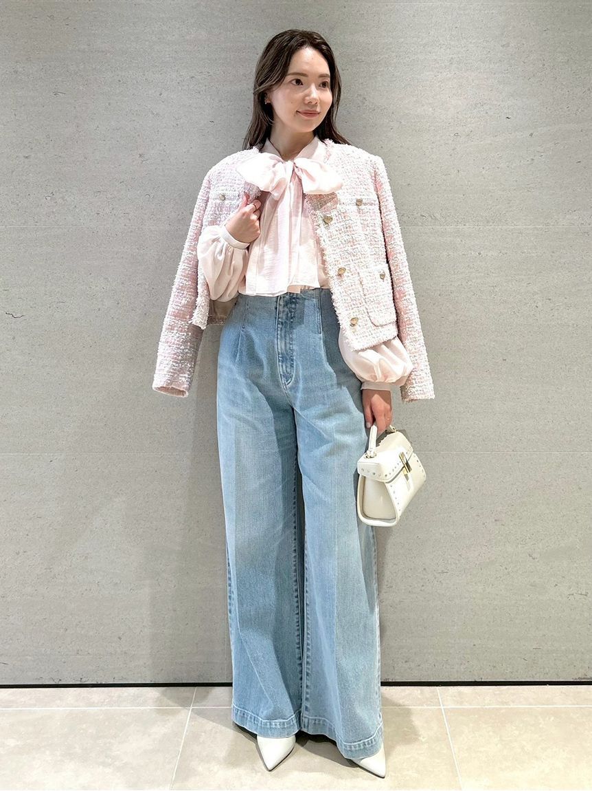 CELFORD「ビッグリボンセミシアーブラウス」|シャツ・ブラウス|