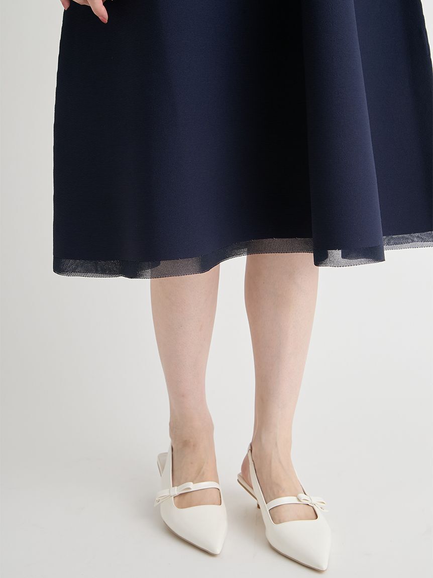 CELFORD「【洗える】ベルスリーブホールガーメントワンピース」|ワンピース|