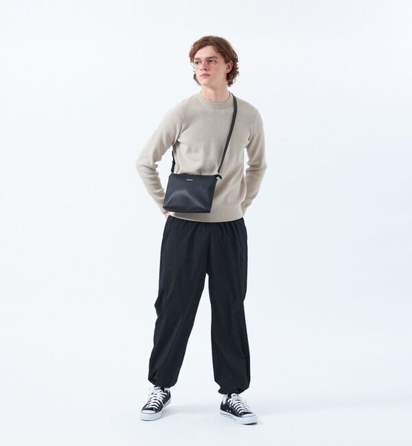 MACKINTOSH PHILOSOPHY「片畦プレーティング クルーネックプルオーバーニット」|ニット・セーター|