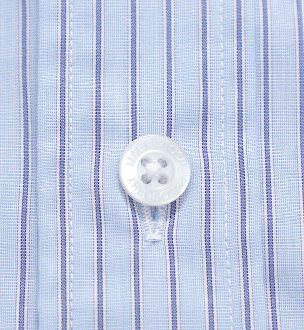 MACKINTOSH PHILOSOPHY「オーバーサイズ 長袖ボタンダウンシャツ 無地/ストライプ」|シャツ・ブラウス|