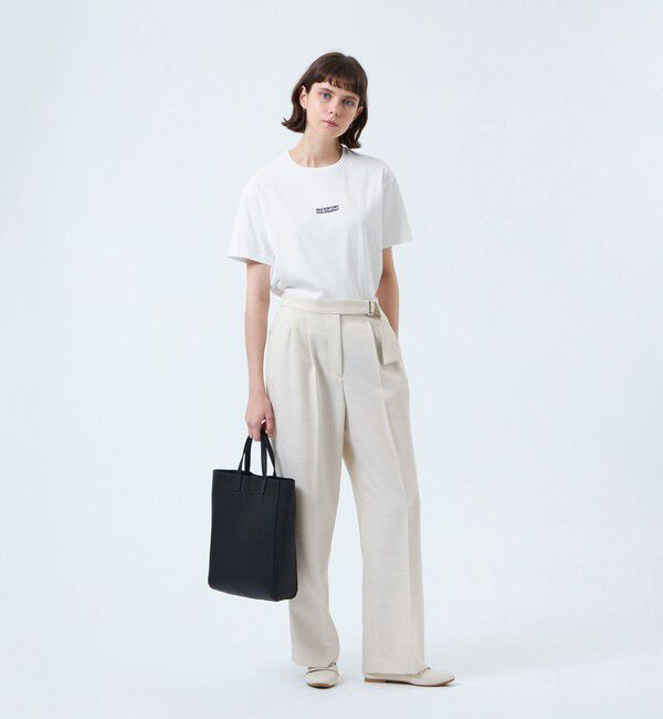 MACKINTOSH PHILOSOPHY「刺しゅうロゴTシャツ」|Tシャツ・カットソー|