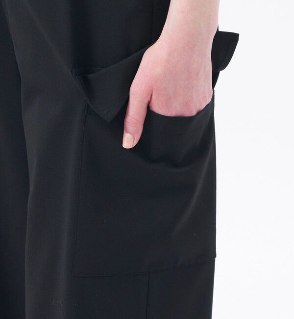 MACKINTOSH PHILOSOPHY「ストレッチツイルワイドパンツ」|カーゴ|