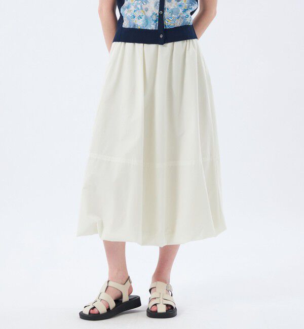 MACKINTOSH PHILOSOPHY「バルーンボリュームスカート」|スカート|オフホワイト