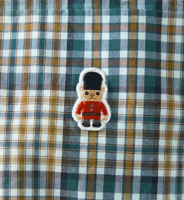 MACKINTOSH PHILOSOPHY「バッキンガムベア 半袖ボタンダウンシャツ 柄バリエーション」|シャツ・ブラウス|