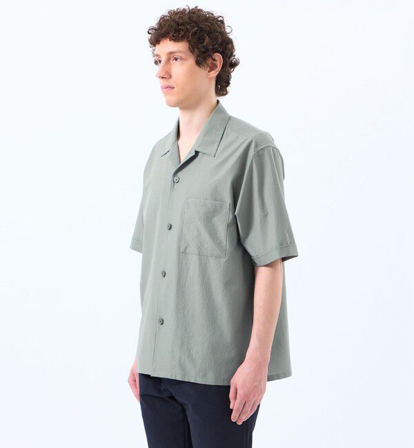 MACKINTOSH PHILOSOPHY「COOLDOTSミニリップ オープンカラーシャツ」|シャツ・ブラウス|