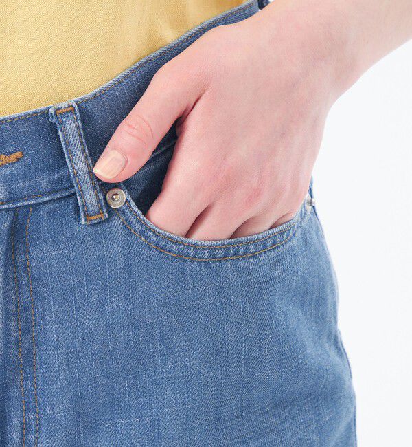 MACKINTOSH PHILOSOPHY「コットンリネンデニムストレートフィット」|デニム|