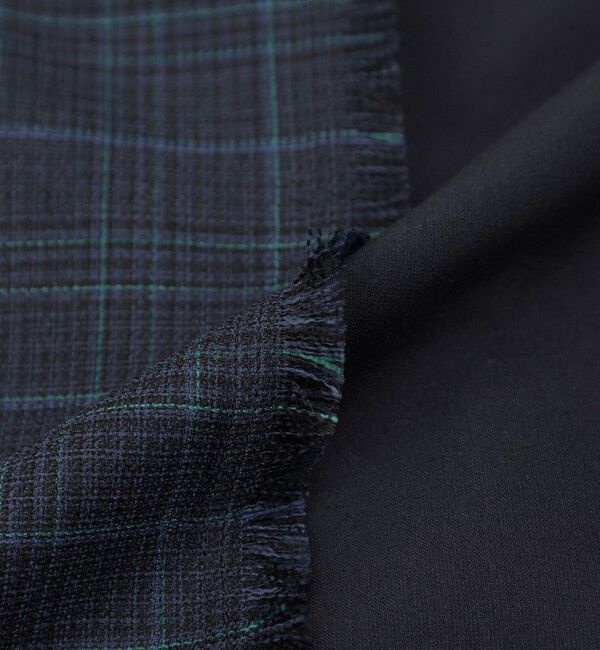 MACKINTOSH PHILOSOPHY「バスケットチェックサイドベルトスカート」|スカート|