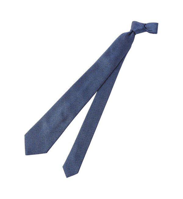MACKINTOSH PHILOSOPHY「バスケット　レギュラータイ」|ネクタイ・蝶ネクタイ|インクブルー