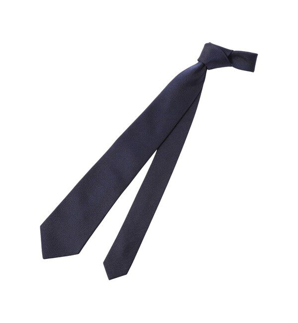 MACKINTOSH PHILOSOPHY「バスケット　レギュラータイ」|ネクタイ・蝶ネクタイ|ネイビー