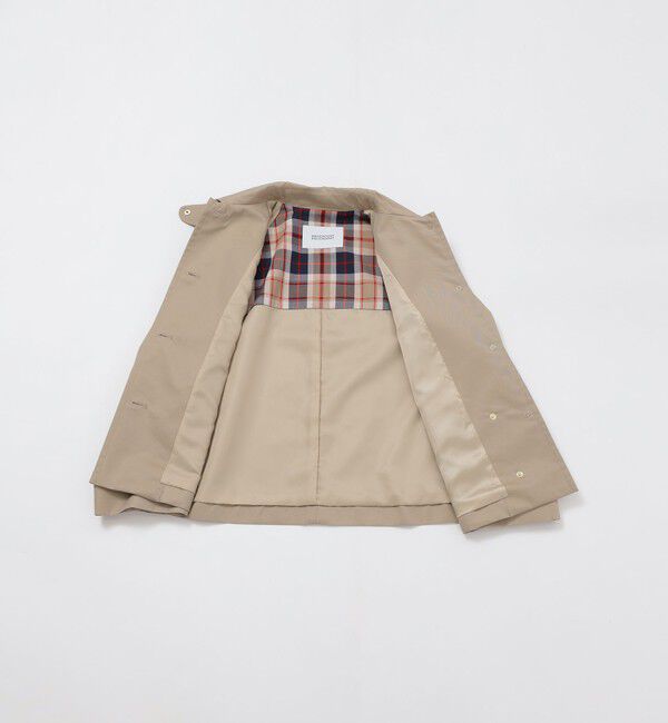 MACKINTOSH PHILOSOPHY「【WELBURY SHORT(ウェルベリーショート)】シャンブレーギャバジン」|ステンカラーコート|