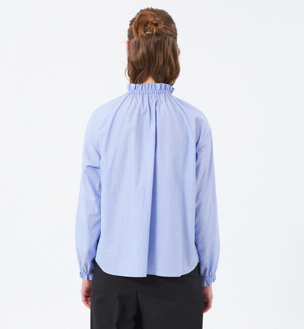 MACKINTOSH PHILOSOPHY「フリルカラーコットンブラウス」|シャツ・ブラウス|