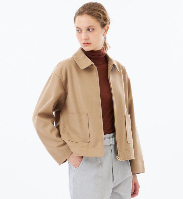 MACKINTOSH PHILOSOPHY「【WEB&一部店舗限定】メルトンジップブルゾン」|その他|ベージュ