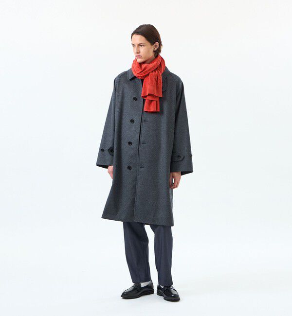 MACKINTOSH PHILOSOPHY「バッキンガムベア ケーブル ニットマフラー」|マフラー|