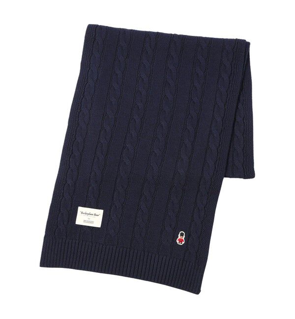 MACKINTOSH PHILOSOPHY「バッキンガムベア ケーブル ニットマフラー」|マフラー|