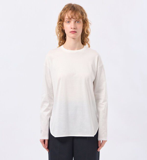 MACKINTOSH PHILOSOPHY「ラウンドヘムシルケットカットソー」|Tシャツ・カットソー|