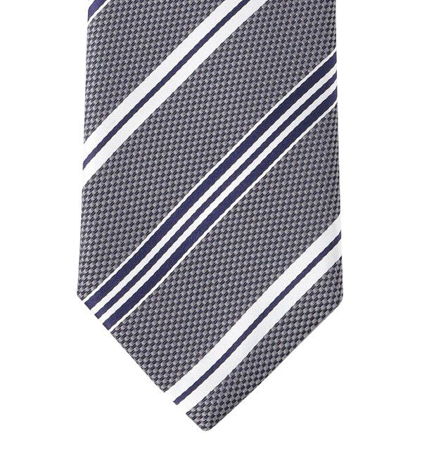 MACKINTOSH PHILOSOPHY「バスケット&times;マルチストライプ レギュラータイ」|ネクタイ・蝶ネクタイ|