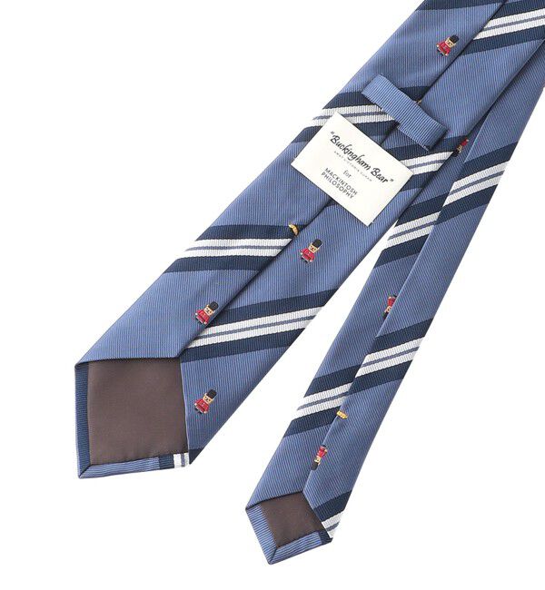 MACKINTOSH PHILOSOPHY「BUCKINGHAM BEAR&times;ストライプ レギュラータイ」|ネクタイ・蝶ネクタイ|