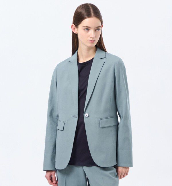 MACKINTOSH PHILOSOPHY「【MP STANDARD JACKET】DRY OXFORD製」|テーラードジャケット|ネイビー