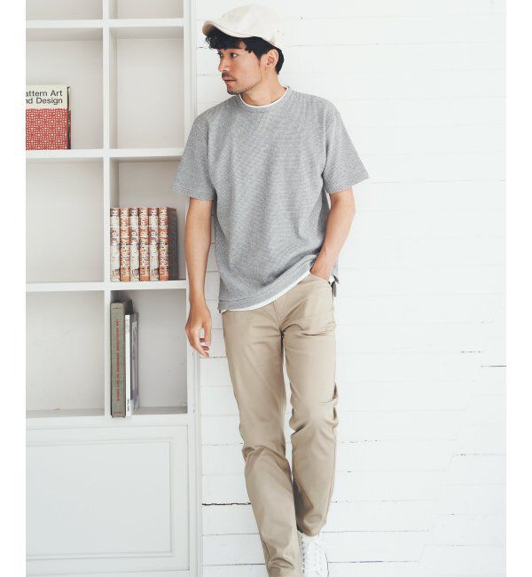 ikka「ワッフルフェイクＴ」|Tシャツ・カットソー|