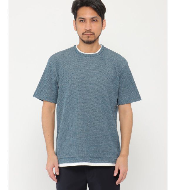 ikka「ワッフルフェイクＴ」|Tシャツ・カットソー|