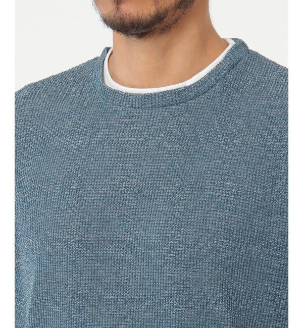 ikka「ワッフルフェイクＴ」|Tシャツ・カットソー|