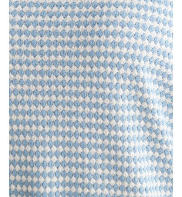 ikka「【雑誌 InRed 6月号掲載】ハニカム柄ジャガードカットソー」|Tシャツ・カットソー|