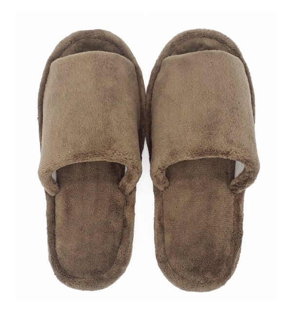 TOKYO DESIGN CHANNEL「マイクロファイバー外縫いスリッパ」|ルームシューズ|