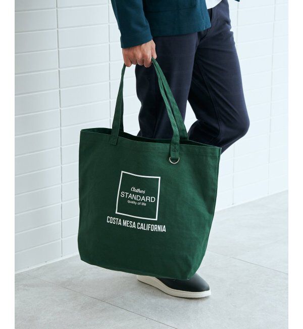 ikka「シンプルＥＣＯトートバッグ」|その他|グリーン