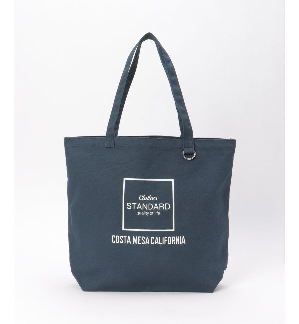 ikka「シンプルＥＣＯトートバッグ」|その他|ネイビーブルー