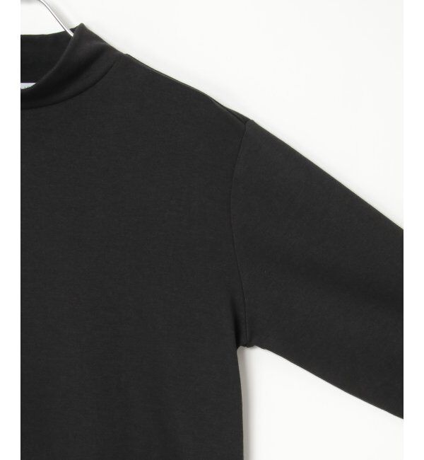 IKKA LOUNGE「ポンチモックネックロンTシャツ」|Tシャツ・カットソー|