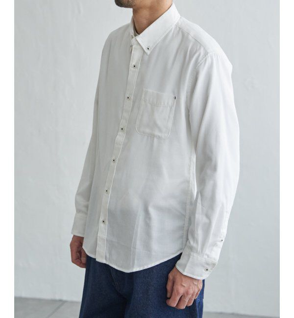 ikka「イージーケアフランネルムジシャツ」|シャツ・ブラウス|