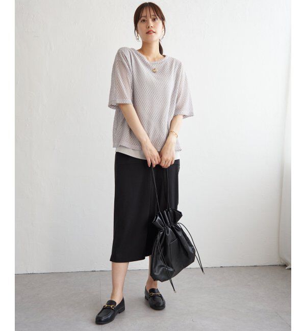 ikka「【2点セット】レースアンサンブルプルオーバー」|その他|