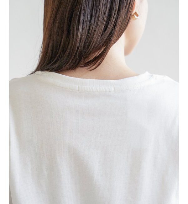 ikka「【親子おそろい】ロゴフォトプリントTシャツ」|Tシャツ・カットソー|