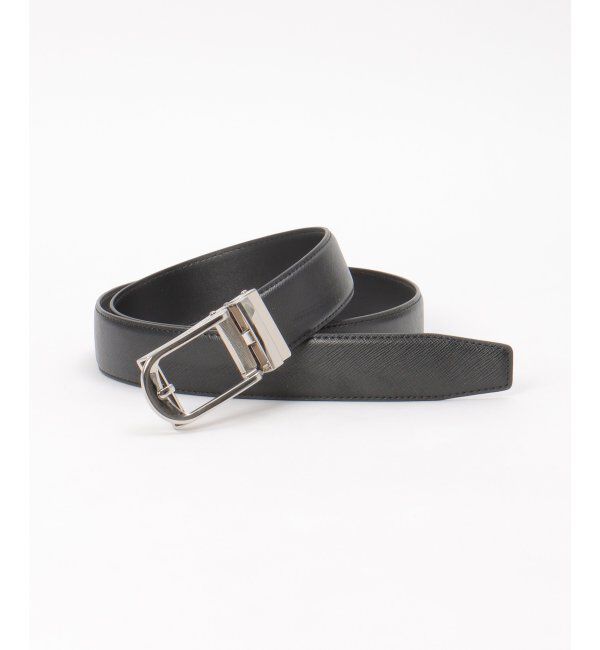 ikka「35mmサフィアーノキーリットベルト」|ダウンベスト・ベスト|ブラック